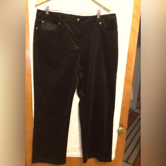 St.John sport  fine corduroy Pants SZ 16 - Picture 2 of 5